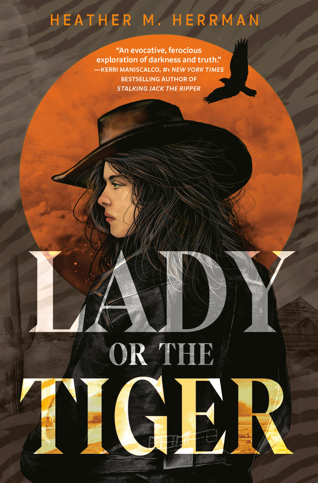 Lady or the Tiger book cover by Heather M. Herrman