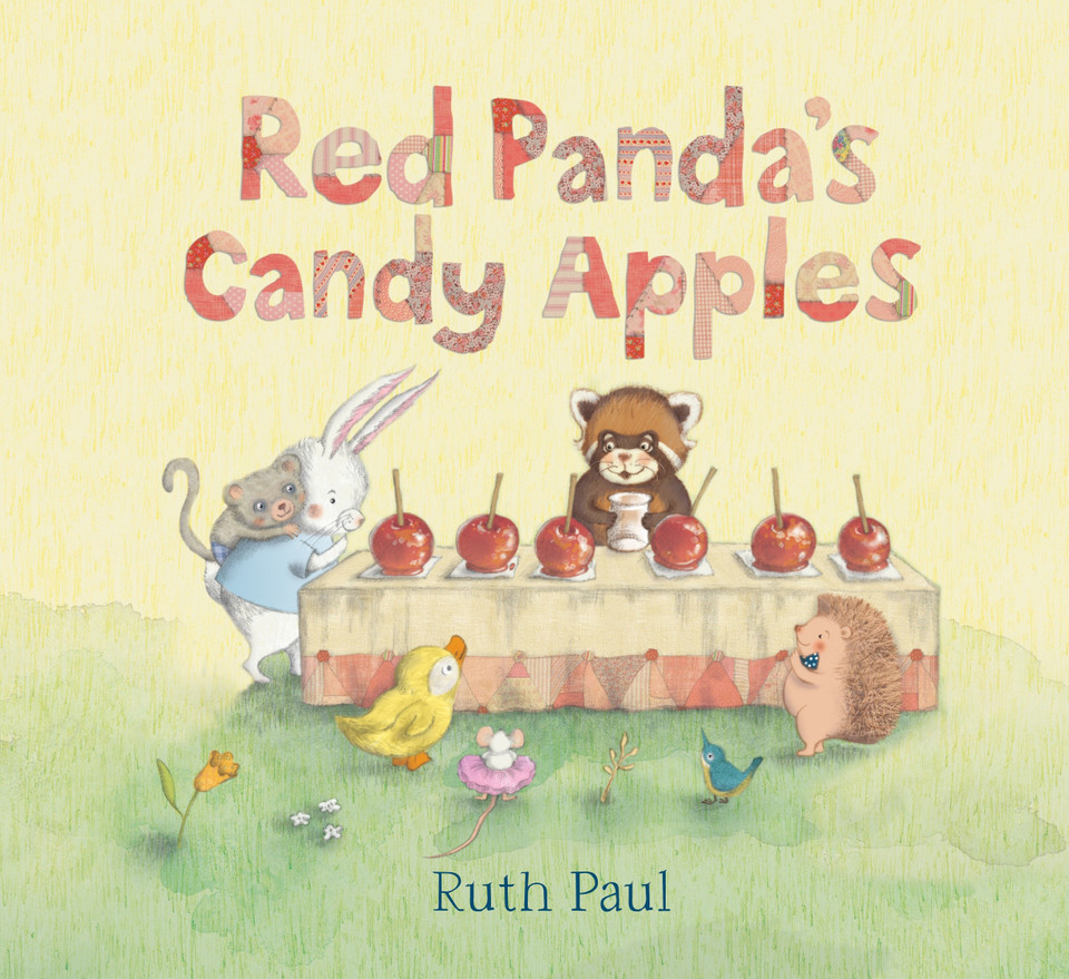 Red Panda's Candy Apples book cover by Ruth Paul