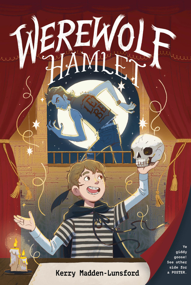 Werewolf Hamlet book cover by Kerry Madden-Lunsford