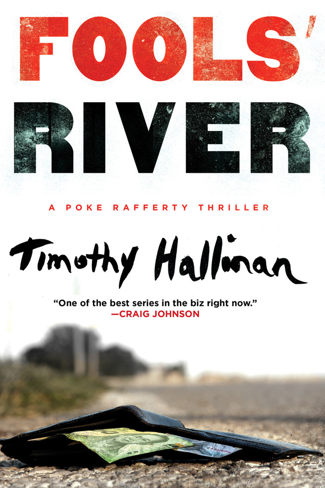 Fools' River (A Poke Rafferty Novel) book cover by Timothy Hallinan
