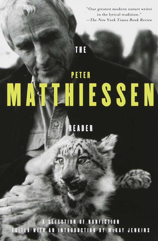 The Peter Matthiessen Reader book cover by Peter Matthiessen