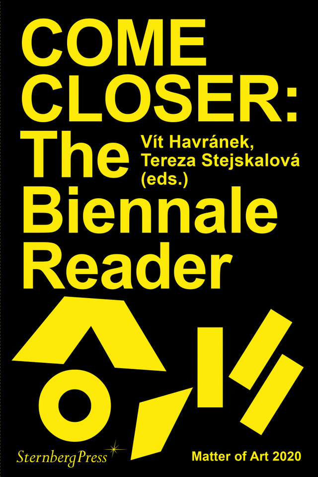 COME CLOSER: The Biennale Reader book cover by 