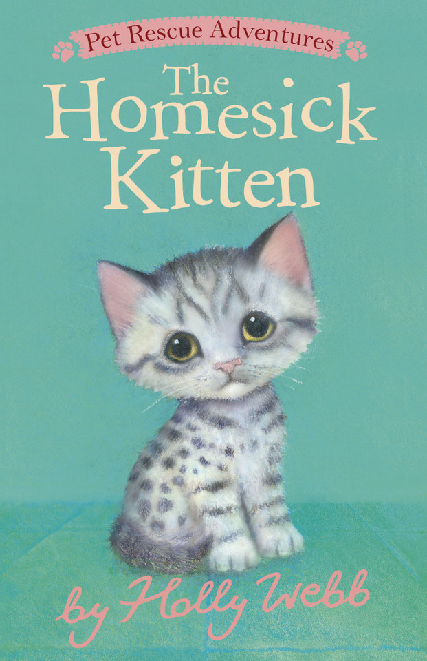 The Homesick Kitten (Pet Rescue Adventures) book cover by Holly Webb