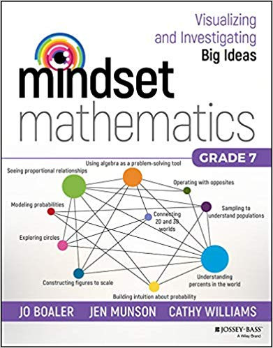 Mindset Mathematics: Visualizing and Investigating Big Ideas, Grade 7 Cover