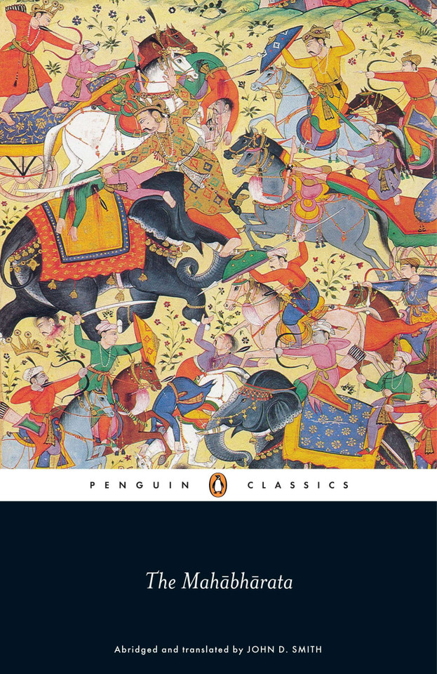 The Mahabharata book cover by 