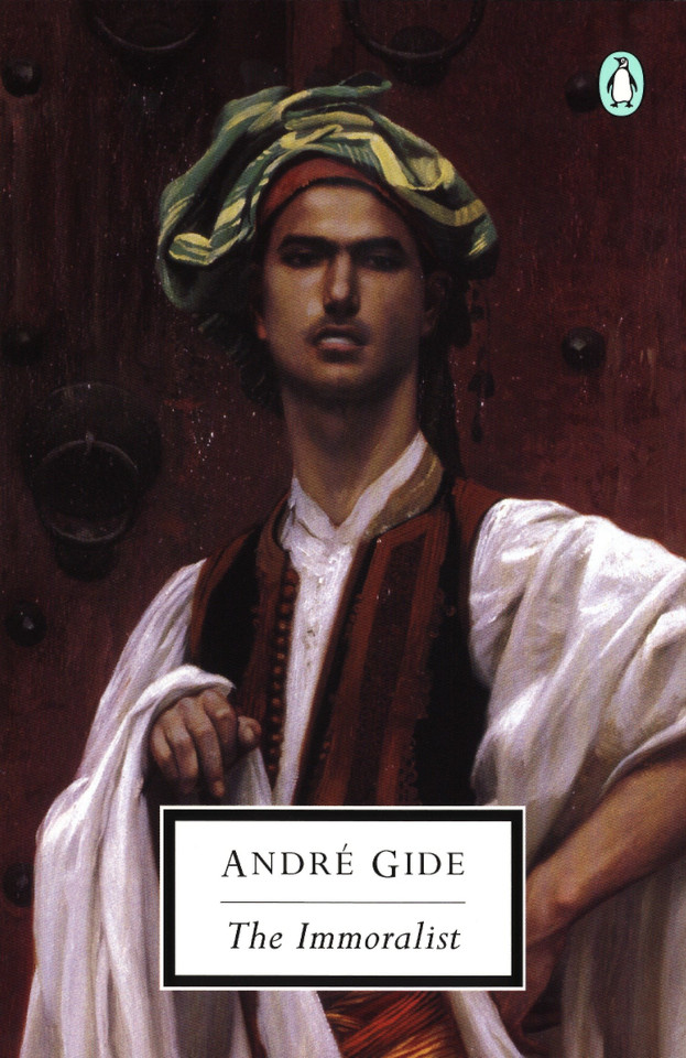 The Immoralist book cover by Andre Gide