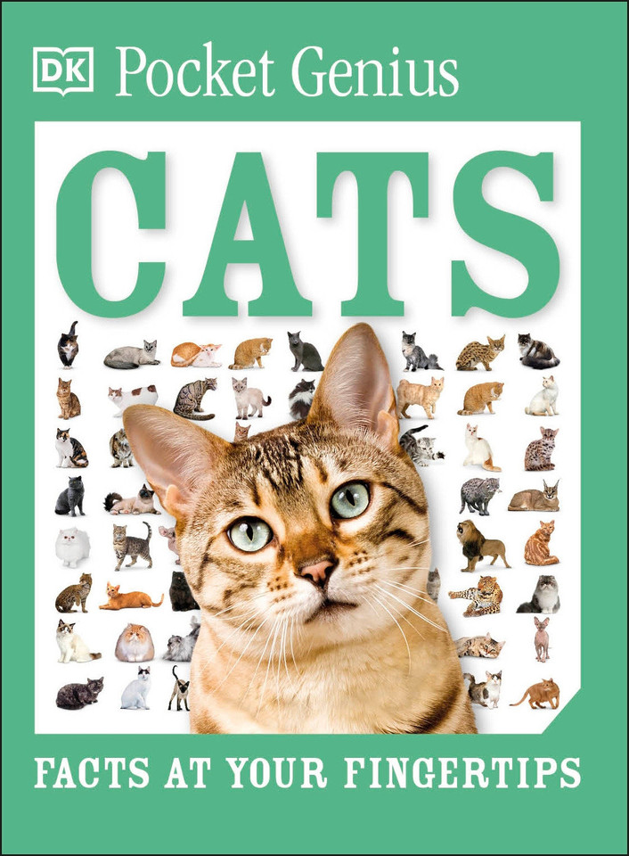Pocket Genius Cats (Pocket Genius) book cover by DK