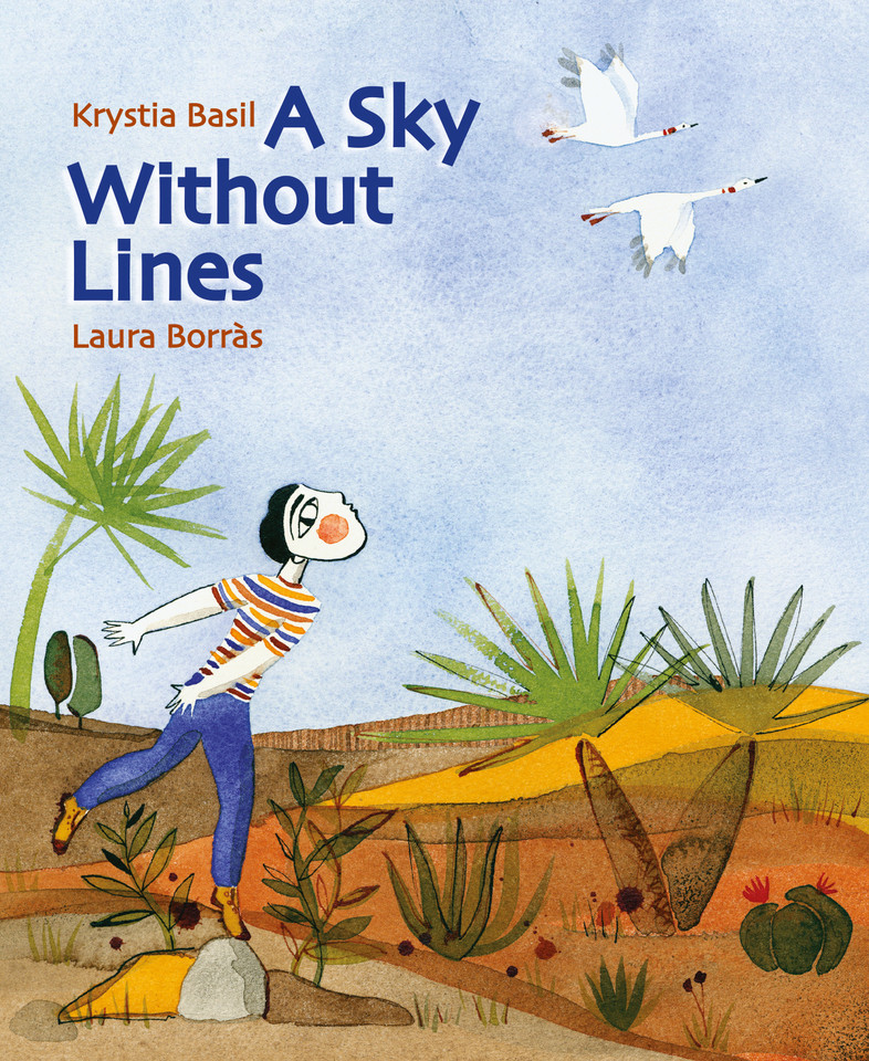 A Sky Without Lines book cover by Krystia Basil