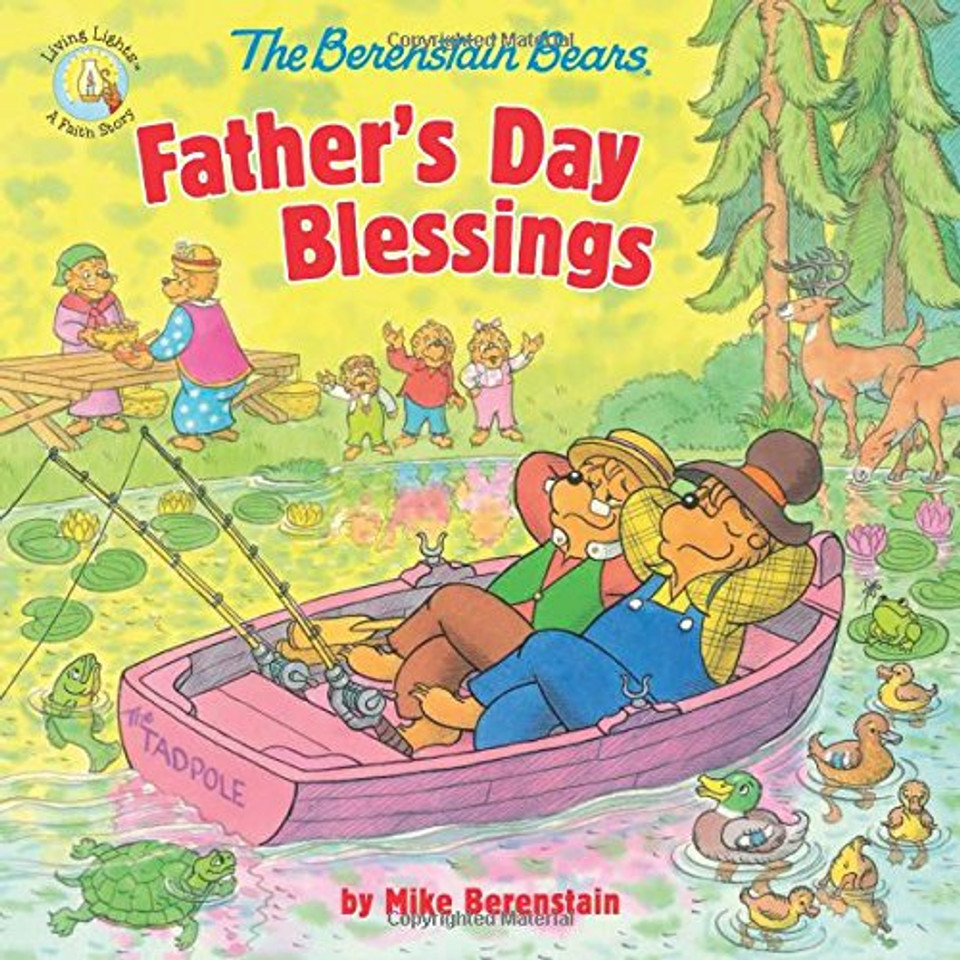 The Berenstain Bears Father's Day Blessings (Berenstain Bears/Living Lights) Cover