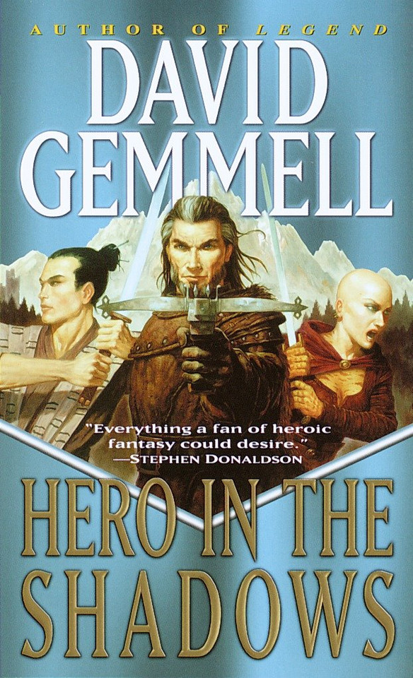 Hero in the Shadows: A Waylander the Slayer Novel (Drenai Saga) book cover by David Gemmell