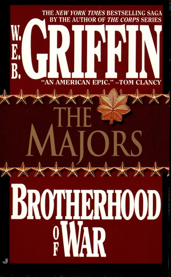 The Majors (Brotherhood of War) book cover by W.E.B. Griffin