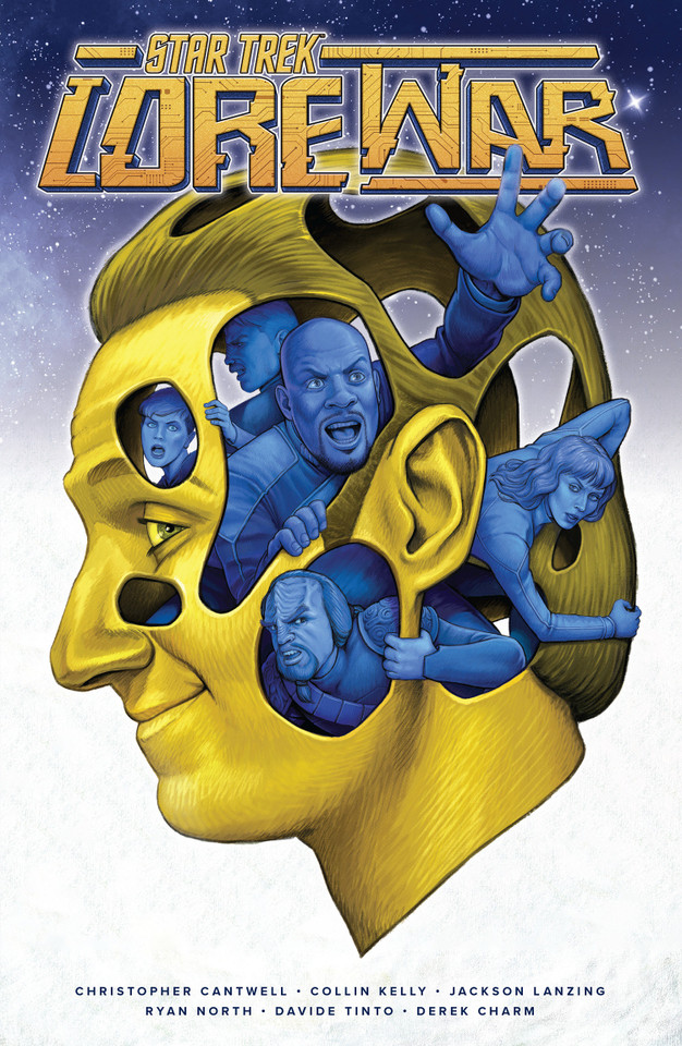 Star Trek: Lore War book cover by Christopher Cantwell, Collin Kelly, Jackson Lanzing, Ryan North