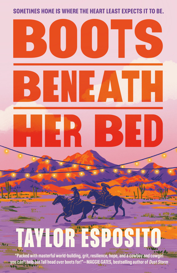 Boots Beneath Her Bed book cover by Taylor Esposito