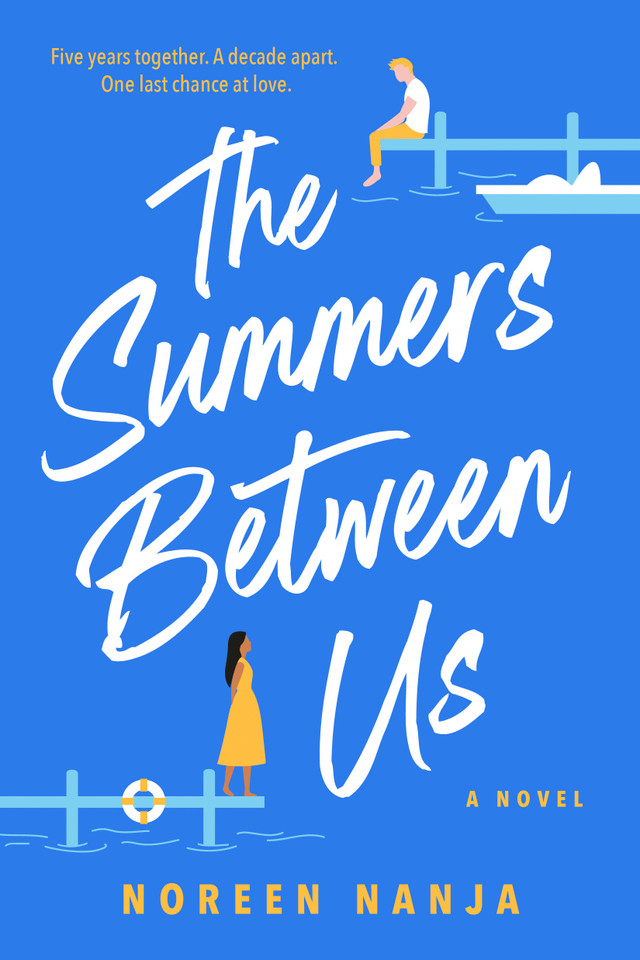 The Summers Between Us book cover by Noreen Nanja