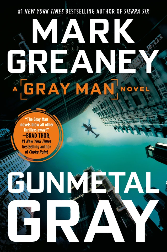 Gunmetal Gray (Gray Man) book cover by Mark Greaney