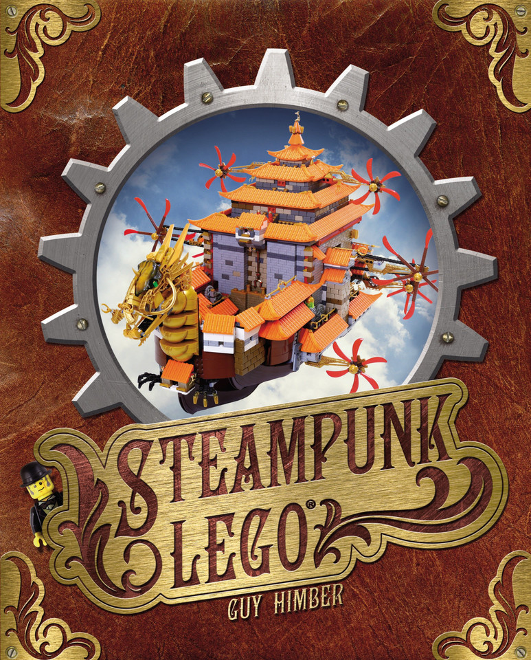 Steampunk LEGO® book cover by Guy Himber