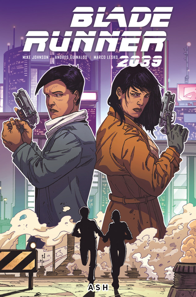 Blade Runner 2039: Ash (BLADE RUNNER) book cover by Mike Johnson