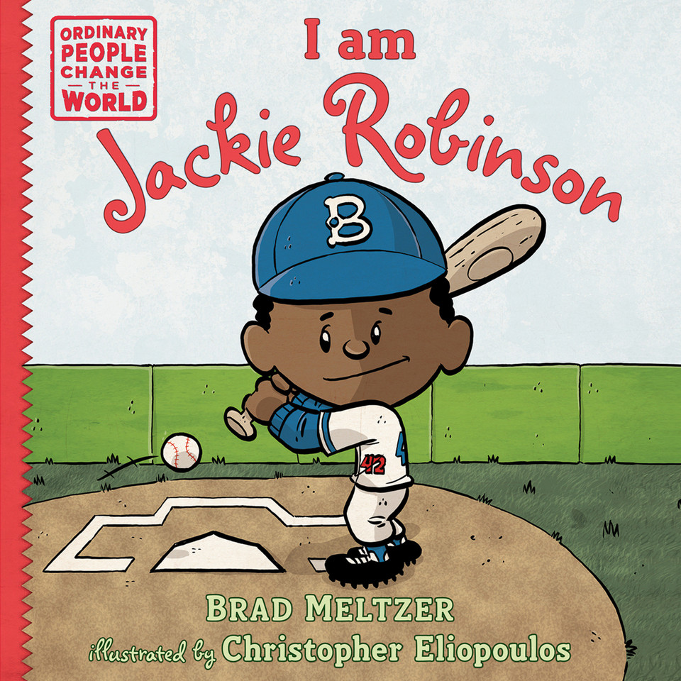 I am Jackie Robinson (Ordinary People Change the World) book cover by Brad Meltzer