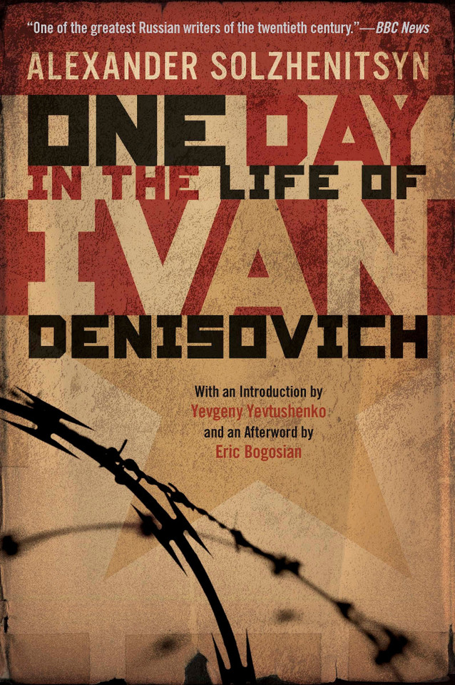 One Day in the Life of Ivan Denisovich book cover by Alexander Solzhenitsyn