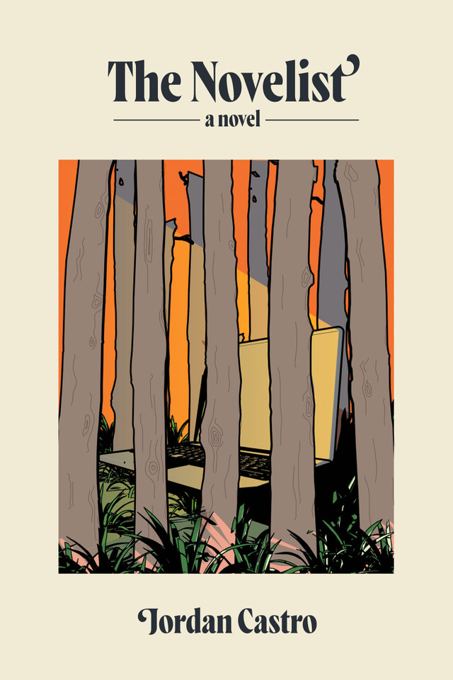 The Novelist: A Novel book cover by Jordan Castro