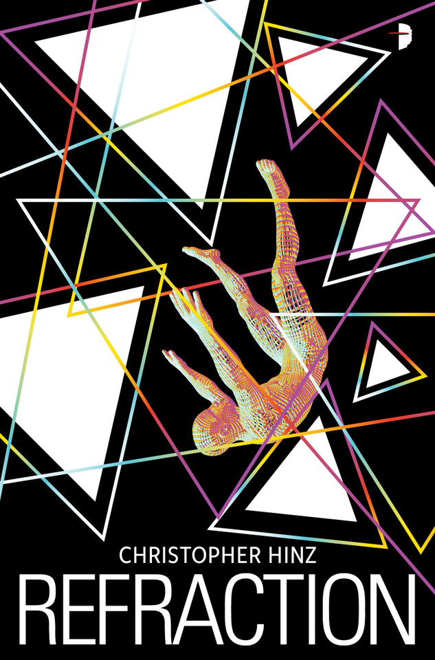 Refraction book cover by Christopher Hinz