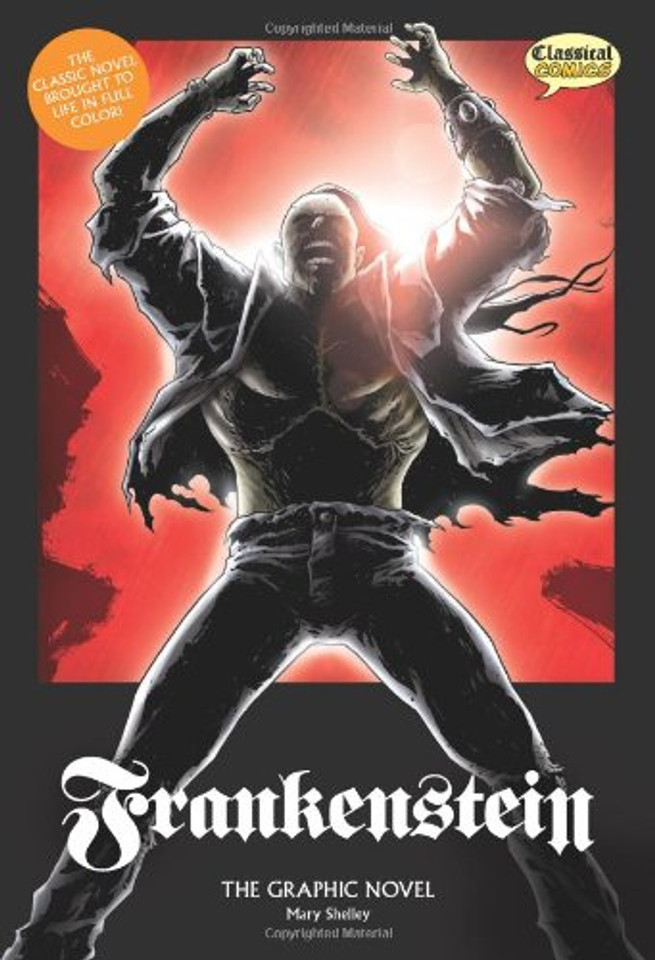 Frankenstein: The Graphic Novel Cover