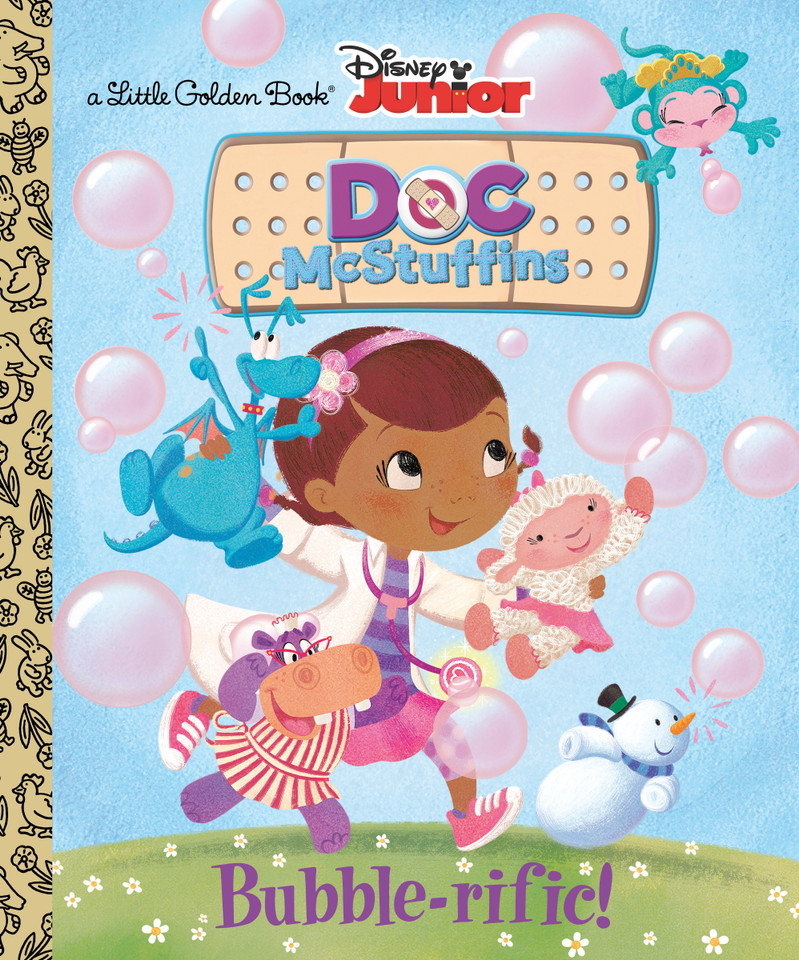 Bubble-rific! (Disney Junior: Doc McStuffins) (Little Golden Book) book cover by Andrea Posner-Sanchez