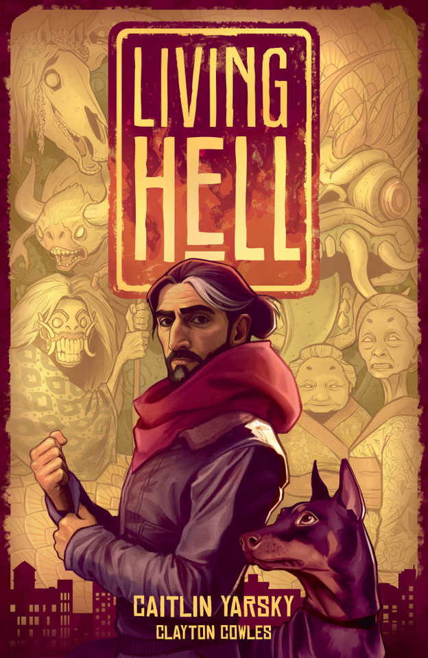 Living Hell (Living Hell) book cover by Caitlin Yarsky