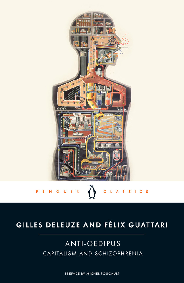 Anti-Oedipus: Capitalism and Schizophrenia book cover by Gilles Deleuze, Felix Guattari