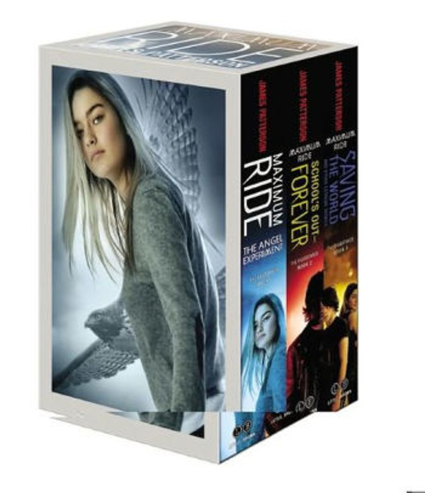 Maximum Ride Boxed Set: The Fugitives: The Angel Experiment/School's Out Cover