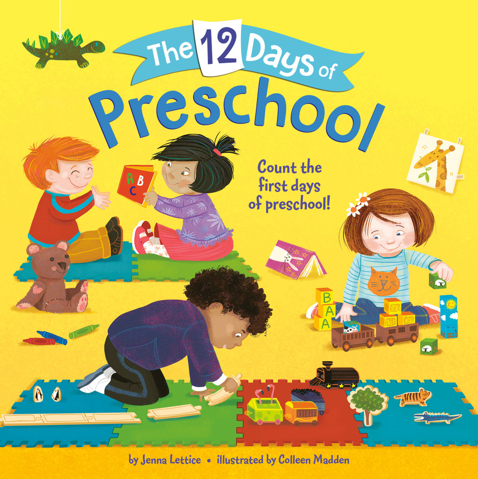 The 12 Days of Preschool (The 12 Days of) book cover by Jenna Lettice