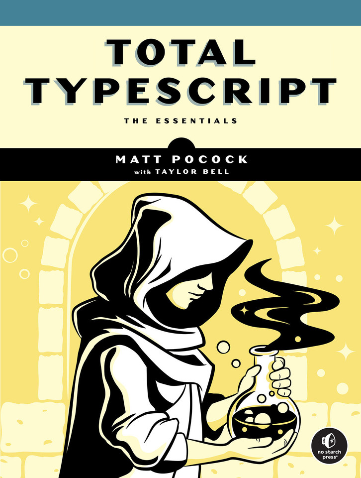 Total Typescript book cover by Matt Pocock