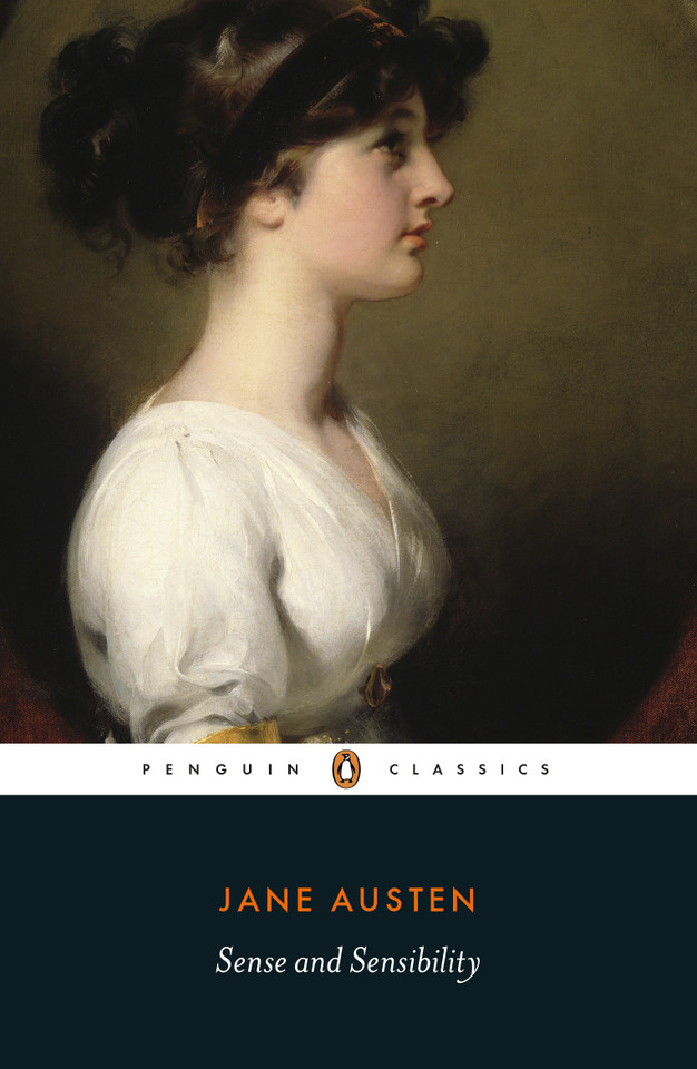 Sense and Sensibility book cover by Jane Austen