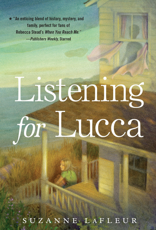 Listening for Lucca book cover by Suzanne LaFleur