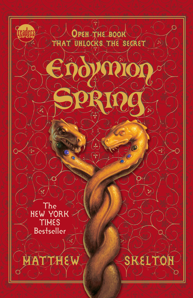 Endymion Spring book cover by Matthew Skelton