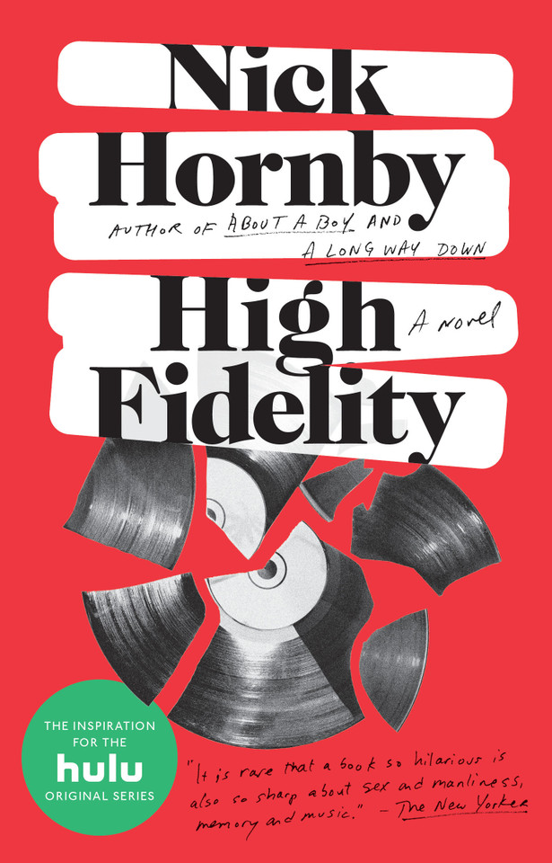 High Fidelity book cover by Nick Hornby