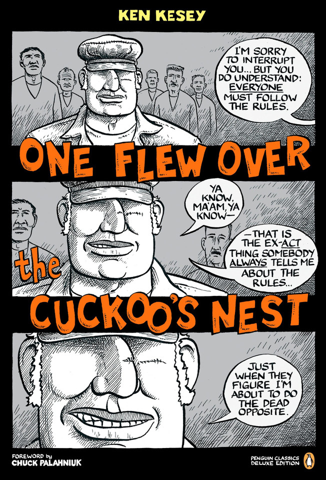 One Flew Over the Cuckoo's Nest: (Penguin Classics Deluxe Edition) (Penguin Classics Deluxe Edition) book cover by Ken Kesey