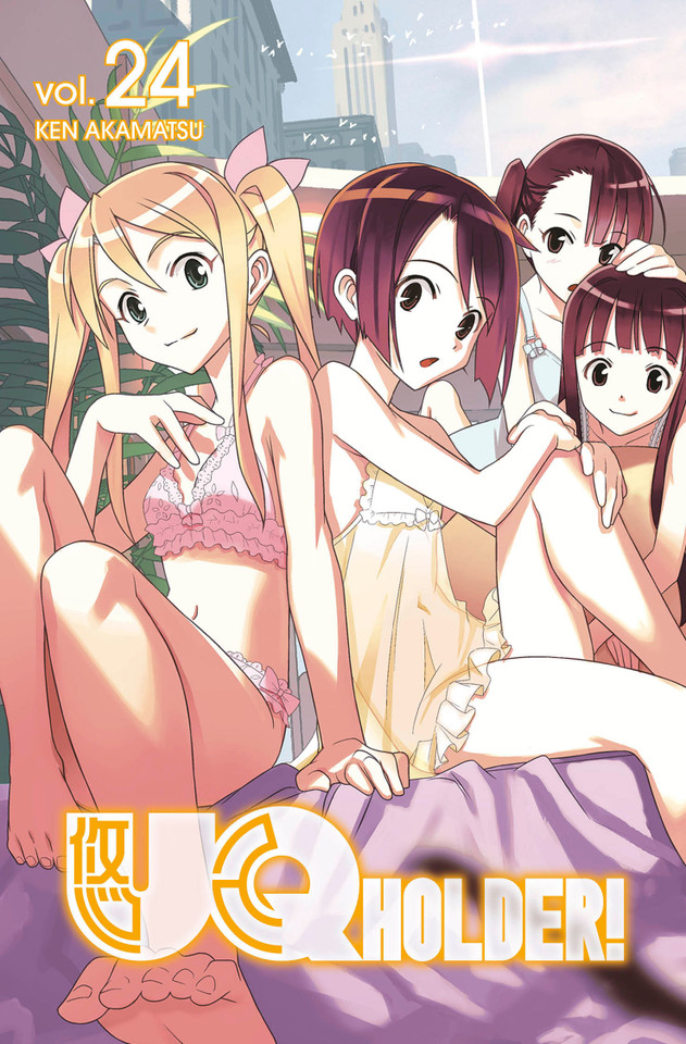 UQ HOLDER! 24 (UQ HOLDER!) book cover by Ken Akamatsu
