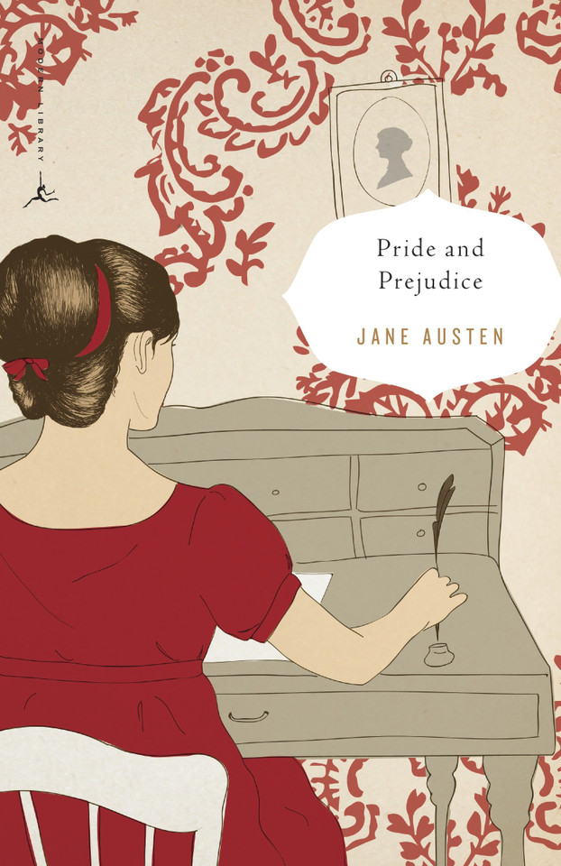 Pride and Prejudice (Modern Library Classics) book cover by Jane Austen