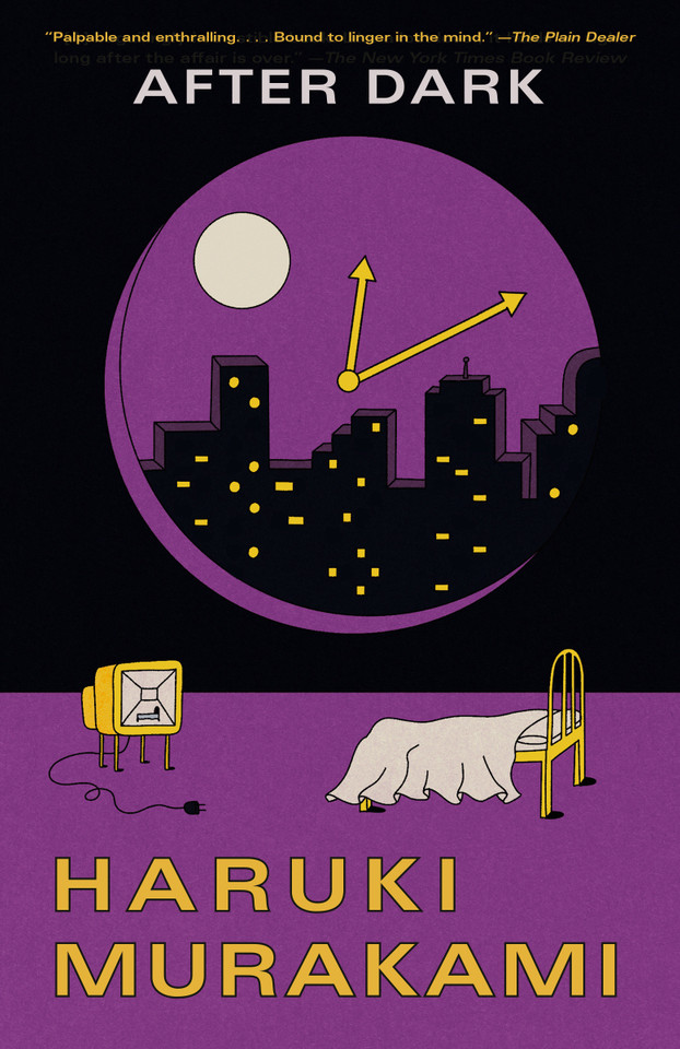 After Dark (Vintage International) book cover by Haruki Murakami