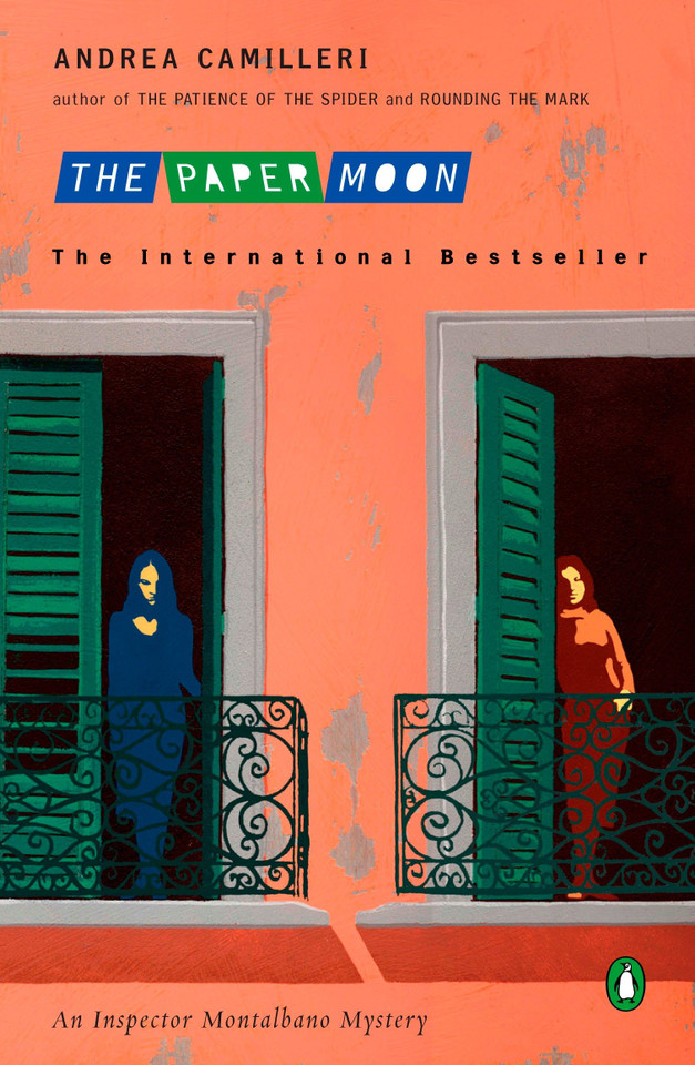 The Paper Moon (An Inspector Montalbano Mystery) book cover by Andrea Camilleri