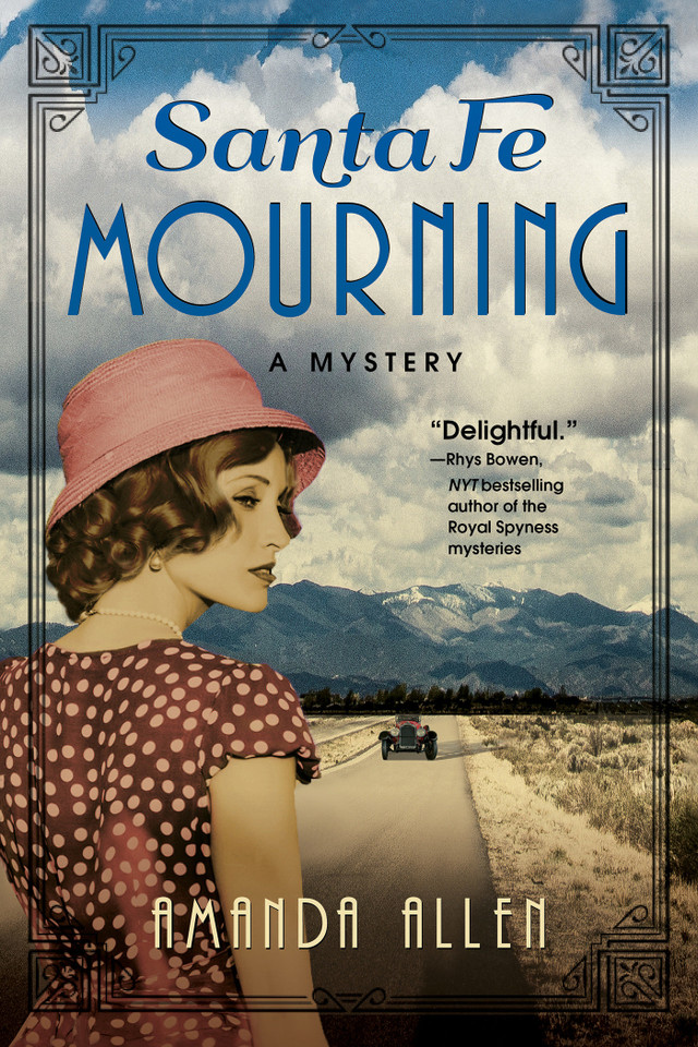 Santa Fe Mourning: A Santa Fe Revival Mystery (A Santa Fe Revival Mystery) book cover by Amanda Allen
