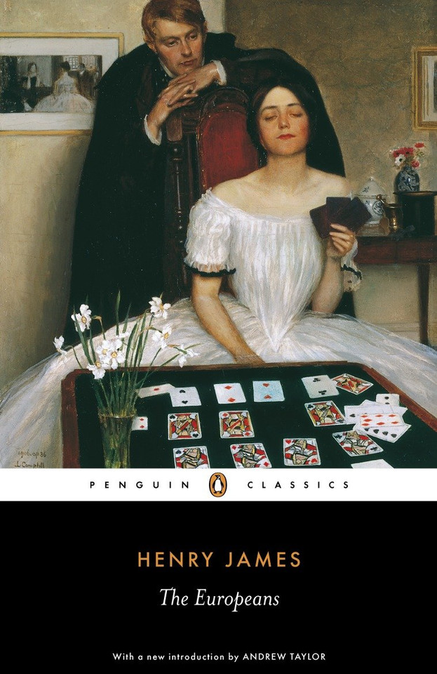 The Europeans: A Sketch book cover by Henry James