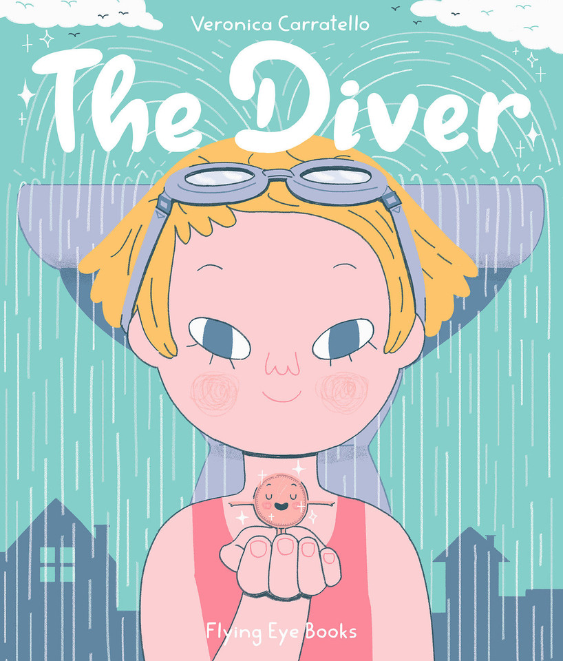 The Diver book cover by Veronica Carratello
