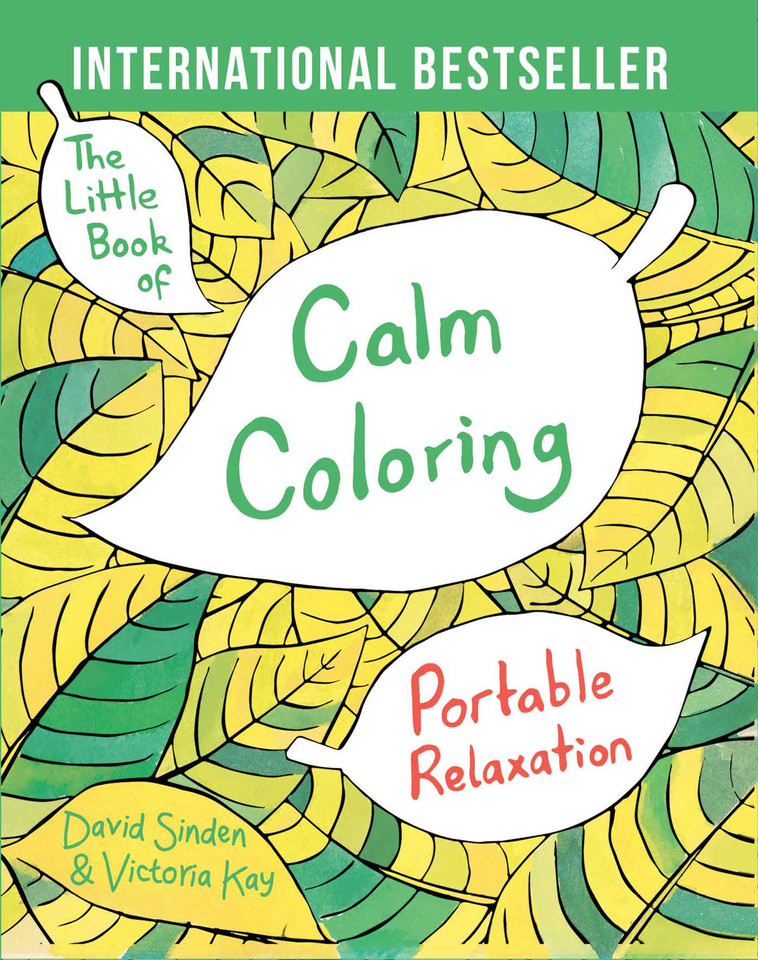 The Little Book of Calm Coloring: Portable Relaxation book cover by David Sinden, Victoria Kay