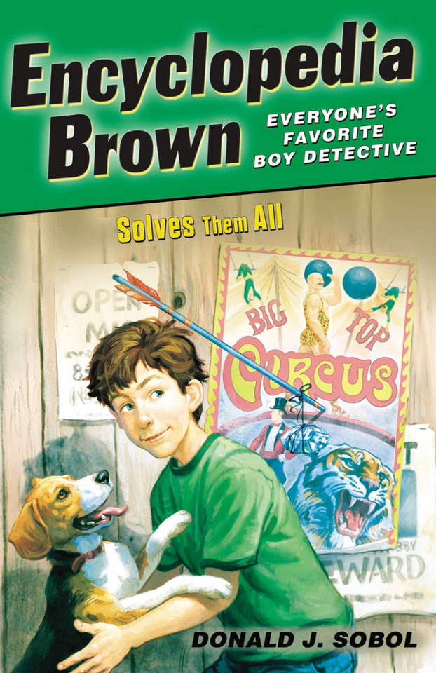 Encyclopedia Brown Solves Them All (Encyclopedia Brown) book cover by Donald J. Sobol