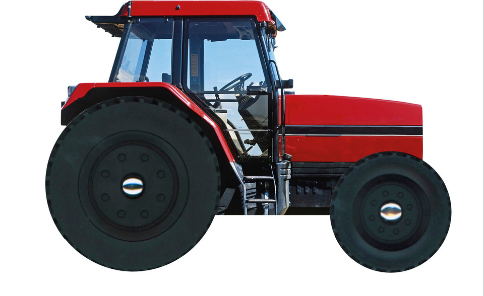 Tractor (Wheelie Books) book cover by DK