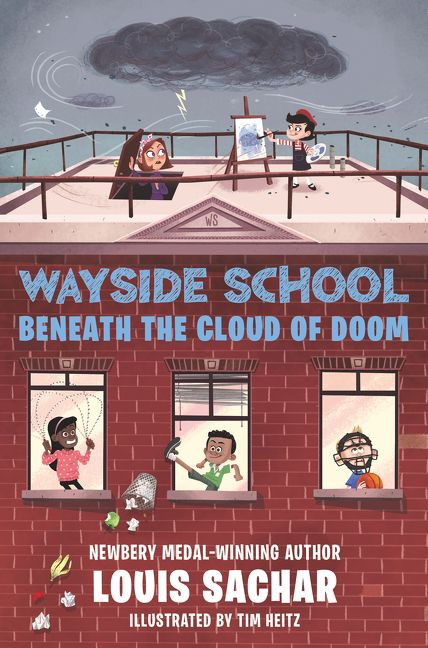 Wayside School Beneath the Cloud of Doom (Wayside School #4) book cover by Louis Sachar