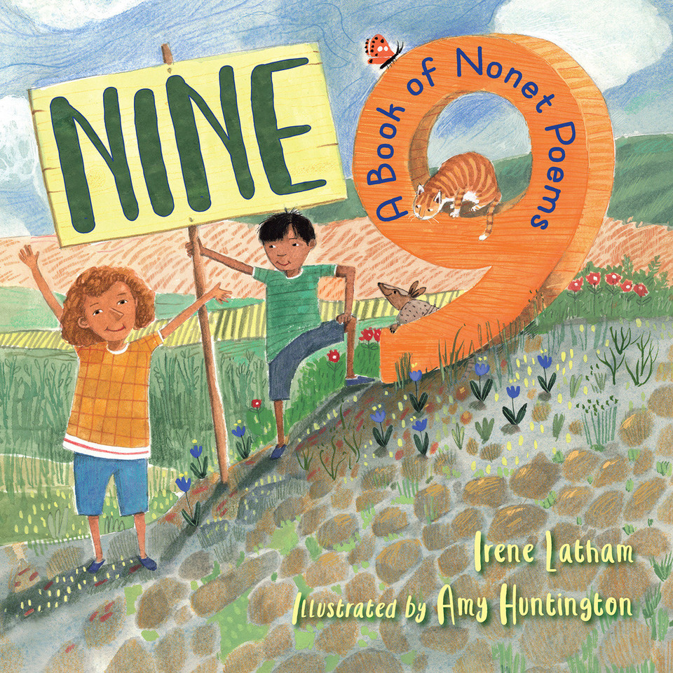 Nine: A Book of Nonet Poems book cover by Irene Latham