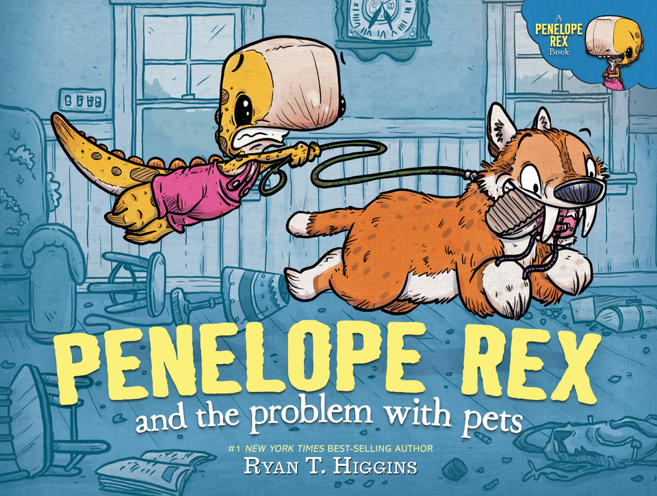 Penelope Rex and the Problem with Pets (A Penelope Rex Book) book cover by Ryan T. Higgins